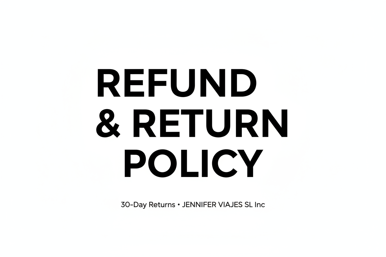 Refund & Return Policy