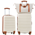 Hardshell Luggage Sets 2Pcs + Bag Spinner Suitcase with TSA Lock